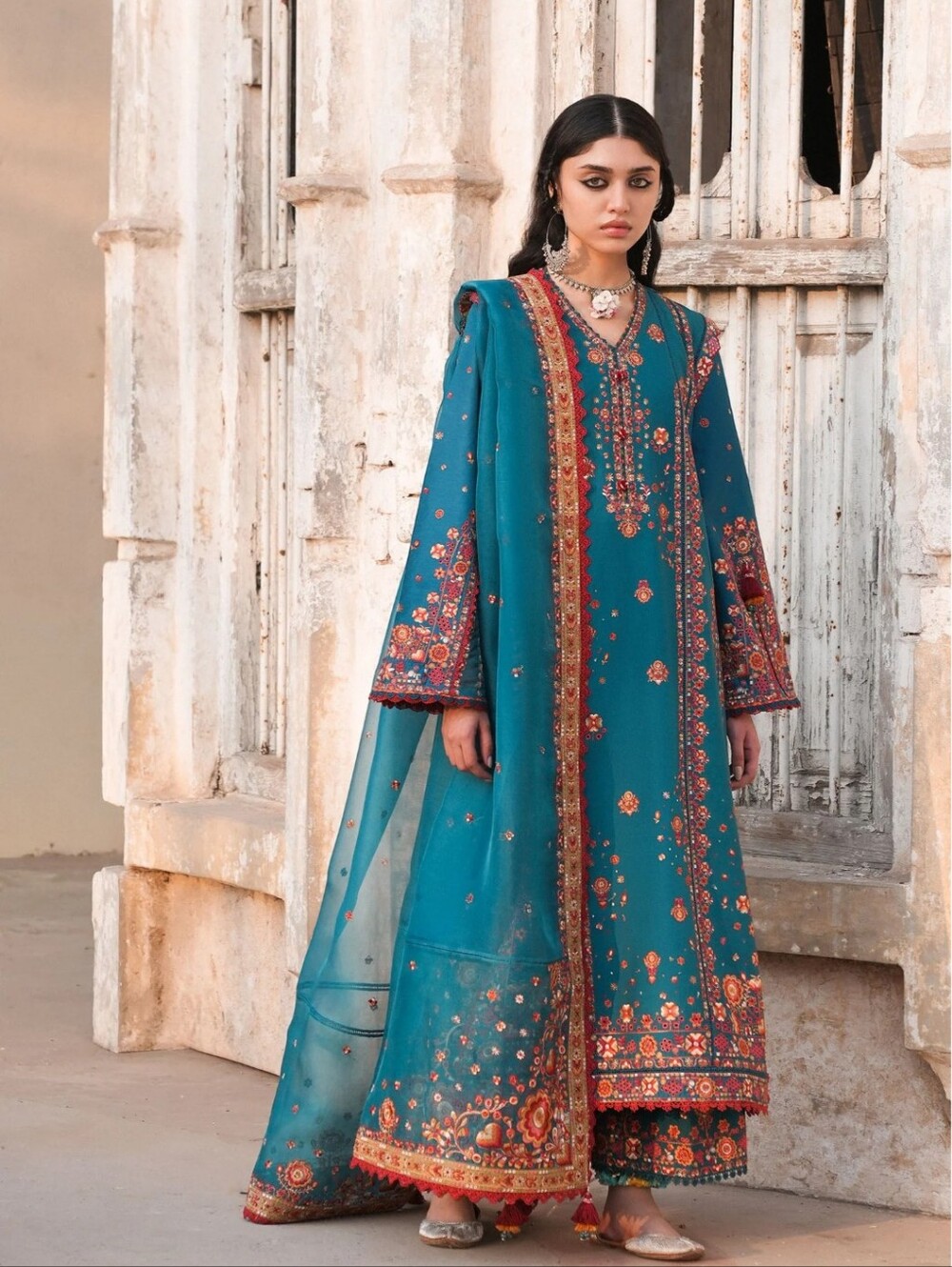 Hussain Rehar Designer Dress